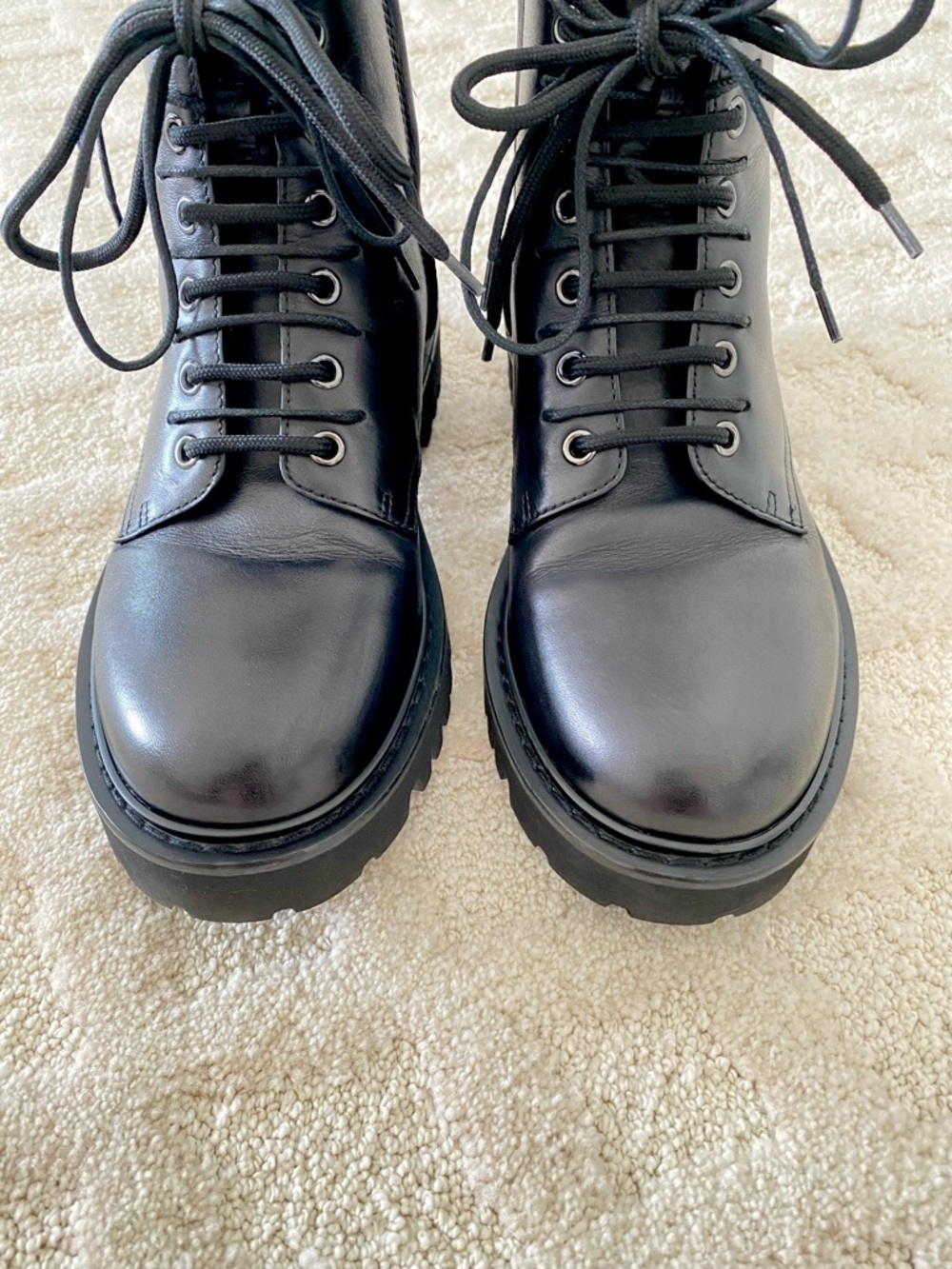 🌚VALENTINO Garavani Combat Boots - Picture 8 of 15